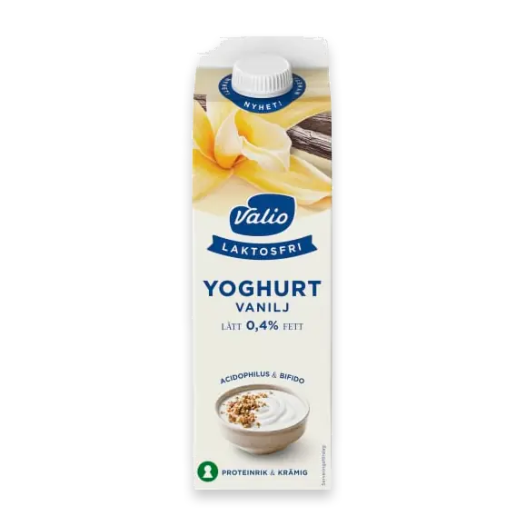 Vanilj Lättyoghurt Laktosfri 0,4%