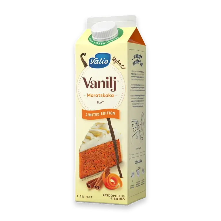 Vaniljyoghurt Morotskaka 2,2% 1000g