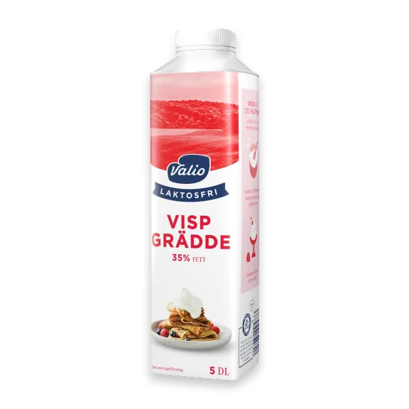 Vispgrädde Laktosfri 35%
