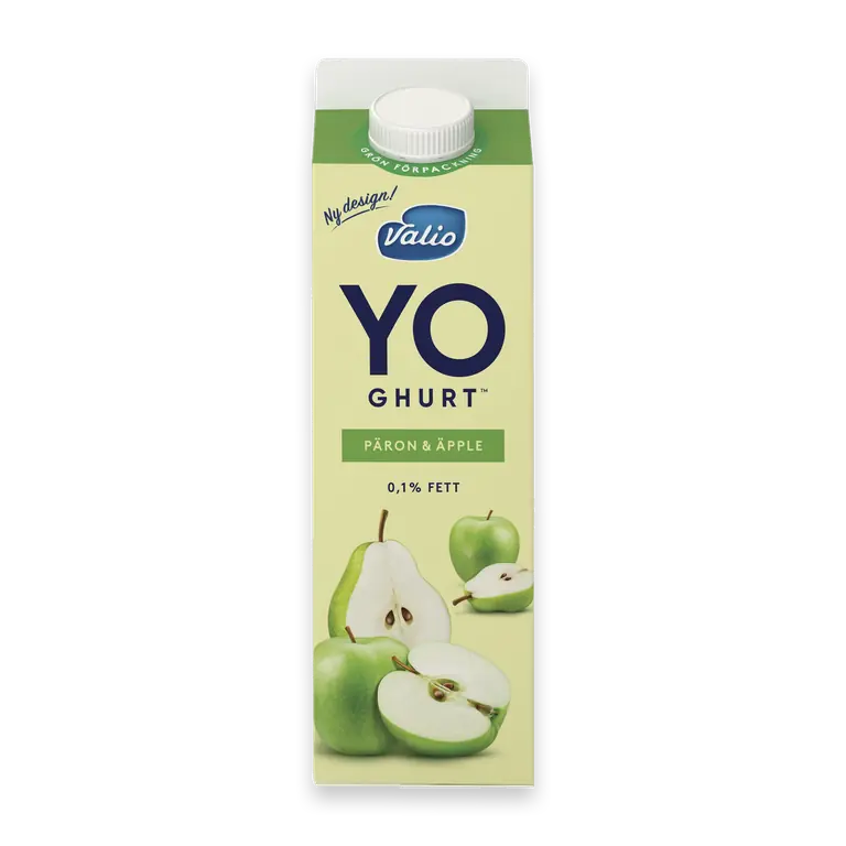 Yoghurt Päron & äpple 0,1%