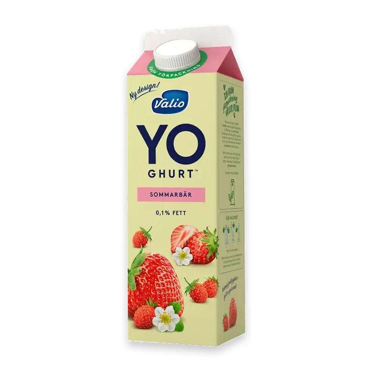 Yoghurt Sommarbär 0,1% 1000g