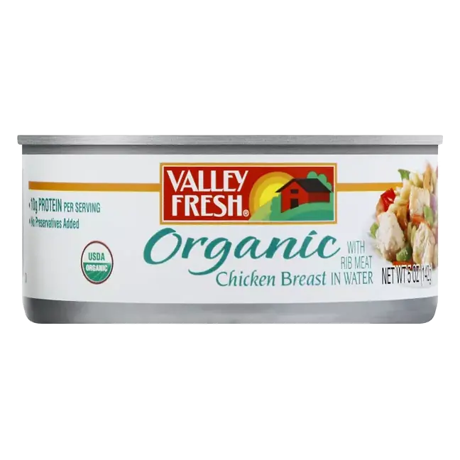 Chicken Breast, Organic, in Water