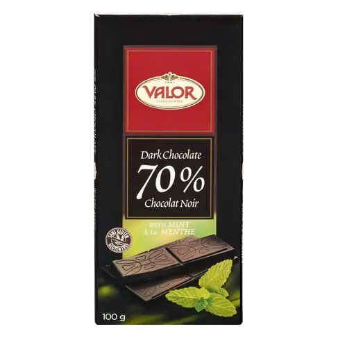 70% Dark Chocolate Mint 100 g