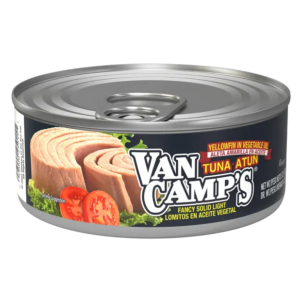 Wild Caught Fancy Solid Light Yellowfin Tuna in Vegetable Oil