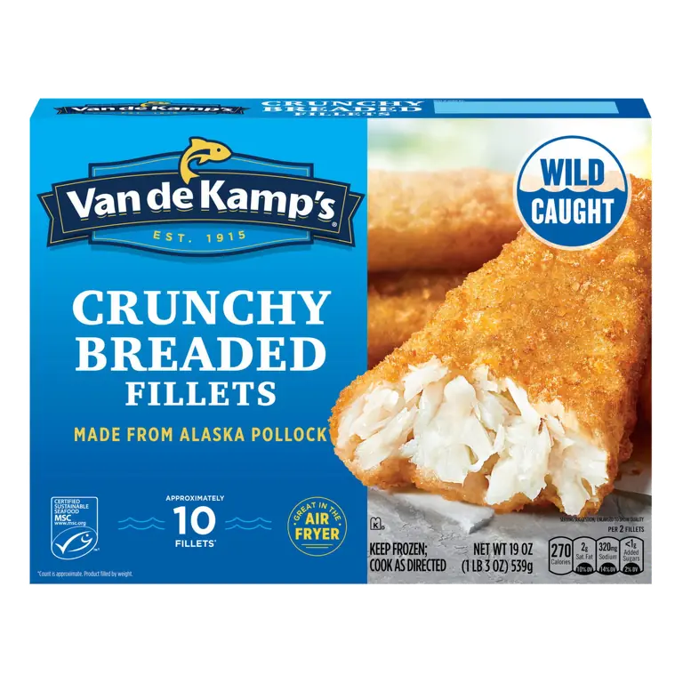 Crunchy Breaded Fillets