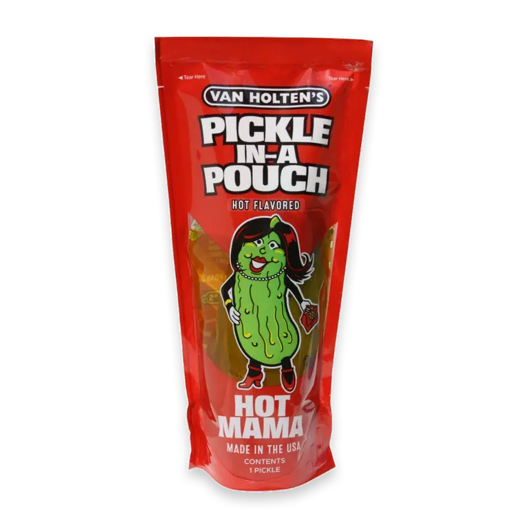 Hot Mama Hot Pickle In A Pouch