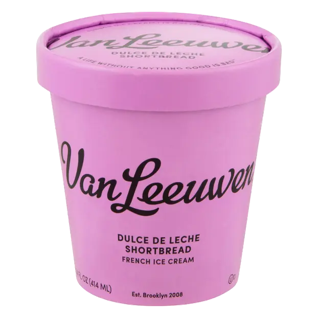 Dulce de Leche Shortbread Ice Cream
