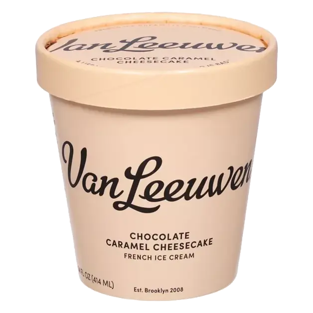 French Ice Cream, Chocolate Caramel Cheesecake