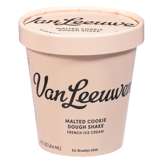 Malted Cookie Dough Shake French Ice Cream