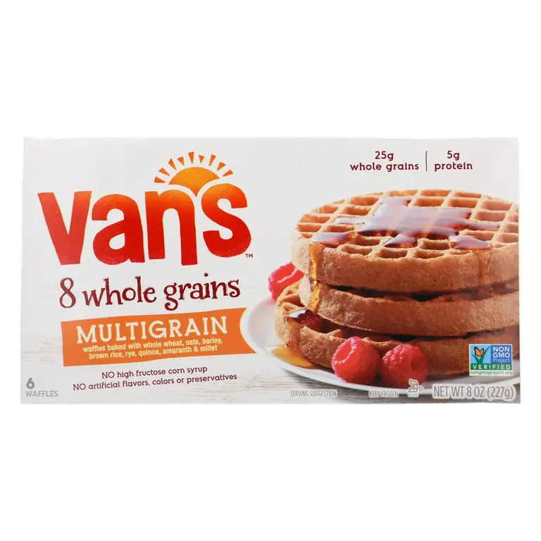 8 Whole Grains Multigrain Waffles