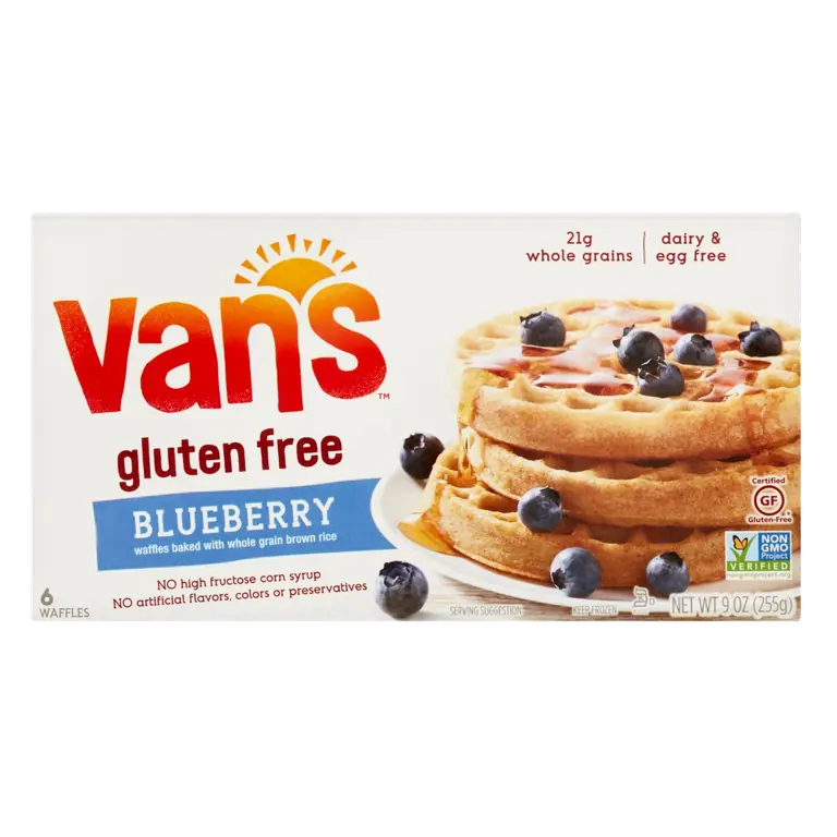 Gluten Free Blueberry Waffles