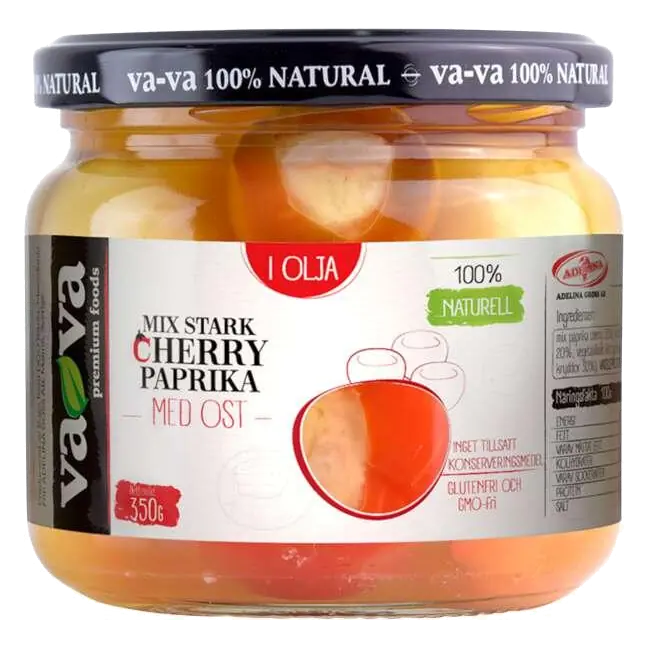 Paprika Mix med Ost