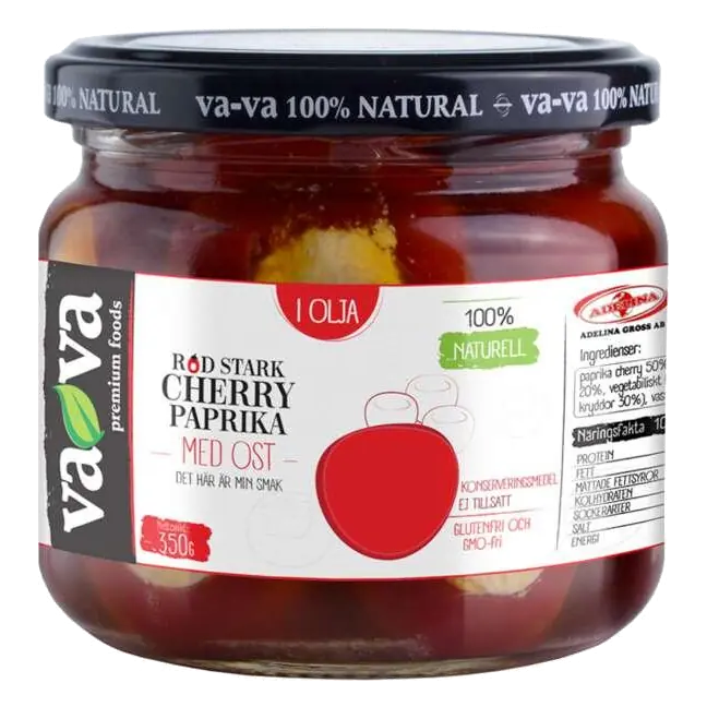 Paprika Röd med Ost