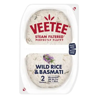 Heat & Eat Basmati & Wild Rice Pots 2 x 125g