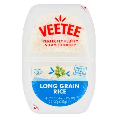 Heat & Eat Long Grain Rice Pot 2 x 130g