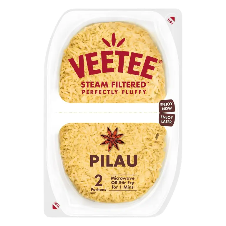 Heat & Eat Pilau Rice Pots x2 250g