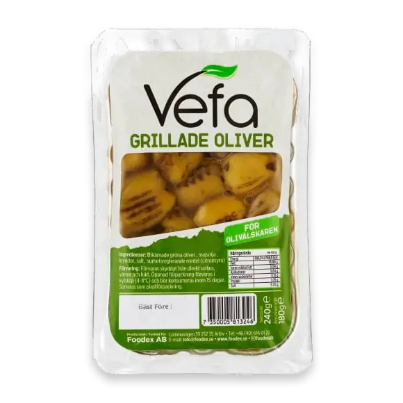 Gröna Oliver Grillade