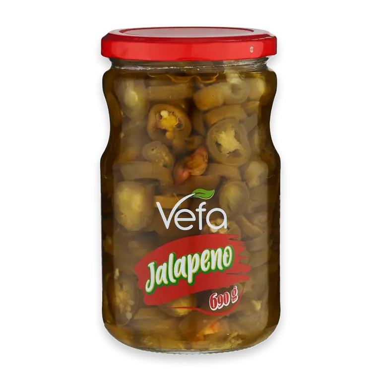 Jalapeno grön inlagd skivad