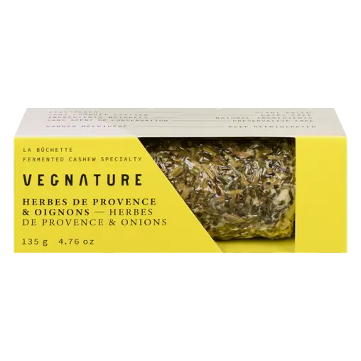 Plant Based Goat Cheese Herbes De Provence And Onions 135 g