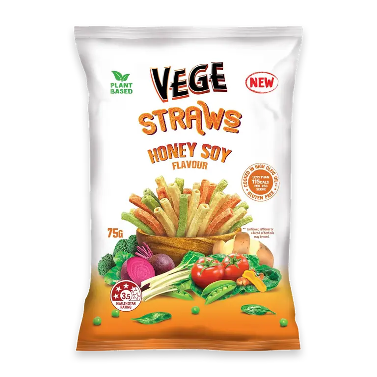 Straws Honey Soy