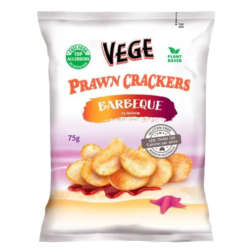 Vegan Prawn Crackers Barbeque