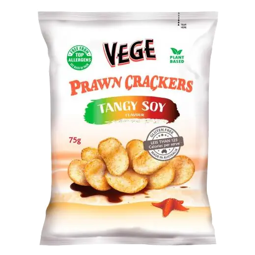 Vegan Prawn Crackers Tangy Soy