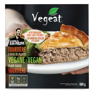 Frozen Vegan Meat Pie 600 g