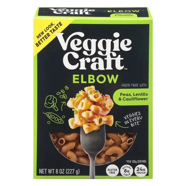 Gluten Free Protein Peas Lentils & Cauliflower Elbow Pasta