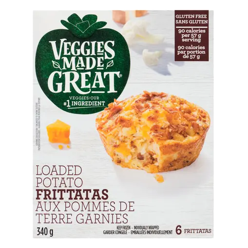 Frozen Loaded Potato Frittatas 340 g
