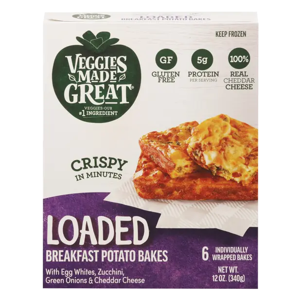 Veggies Made Great, Loaded Breakfast Potato Bakes, 6Ct