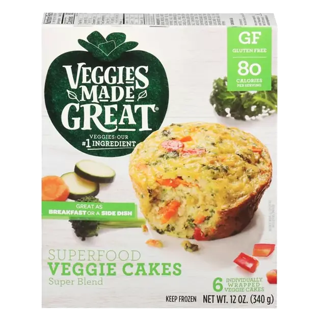 Veggie Cakes, Super Blend, Superfood
