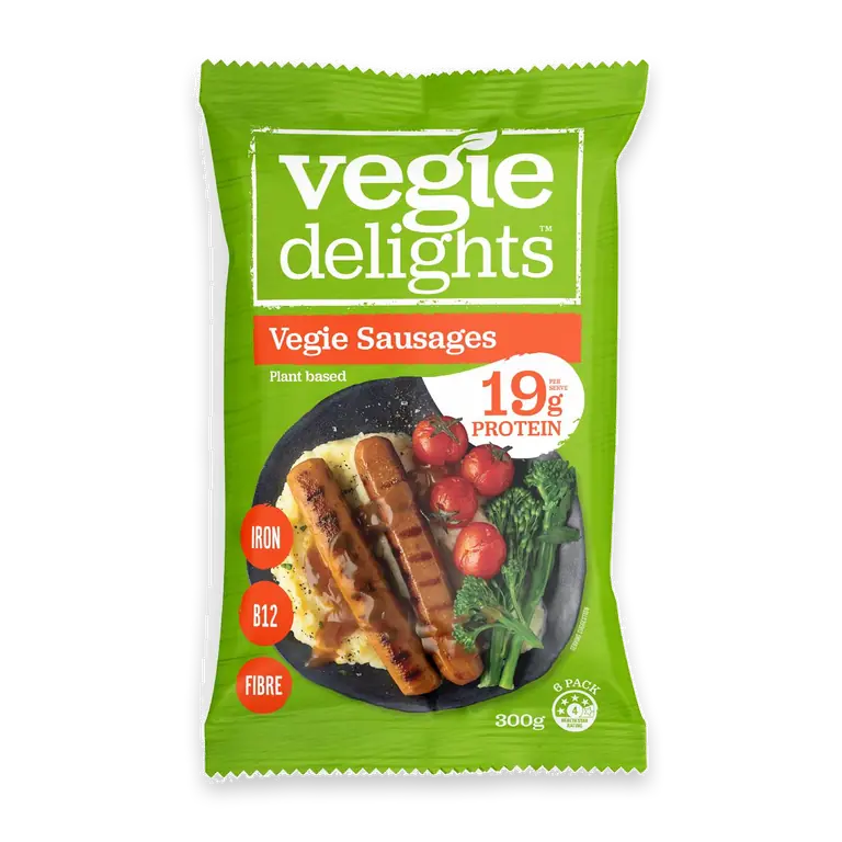 Plant Based Vegie Sausages