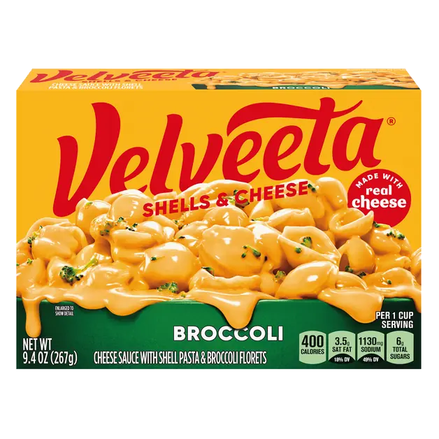 Broccoli Shells & Cheese Pasta