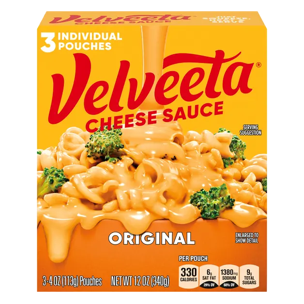 Original Cheese Sauce Pouches - 3 ct