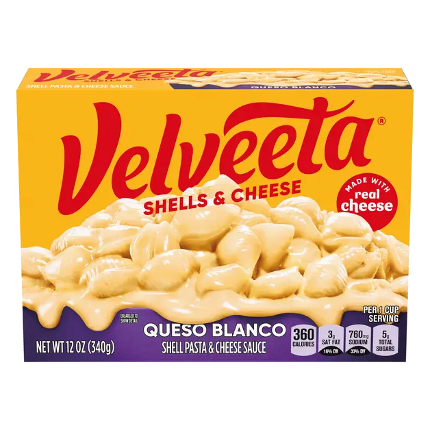 Queso Blanco Shells & Cheese Pasta