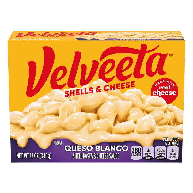 Velveeta Shells & Cheese Queso Blanco