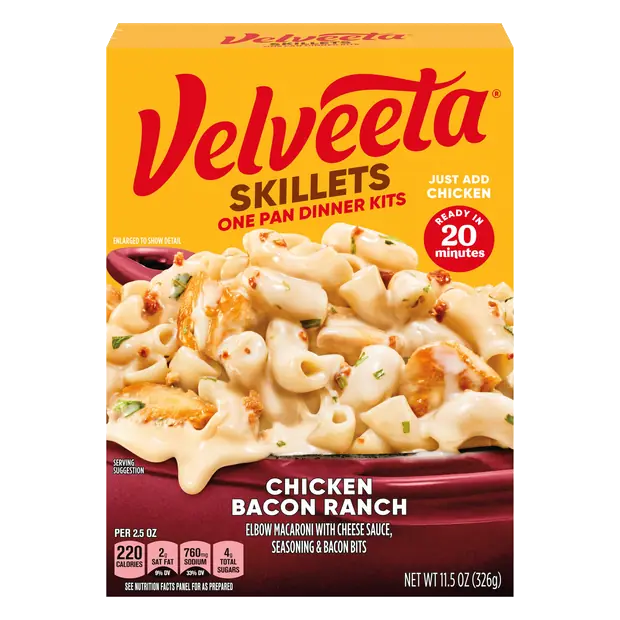 Skillets One Pan Dinner Kit Chicken Bacon Ranch