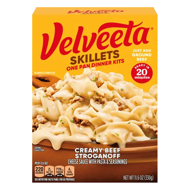 Skillets One Pan Dinner Kits Creamy Beef Stroganoff