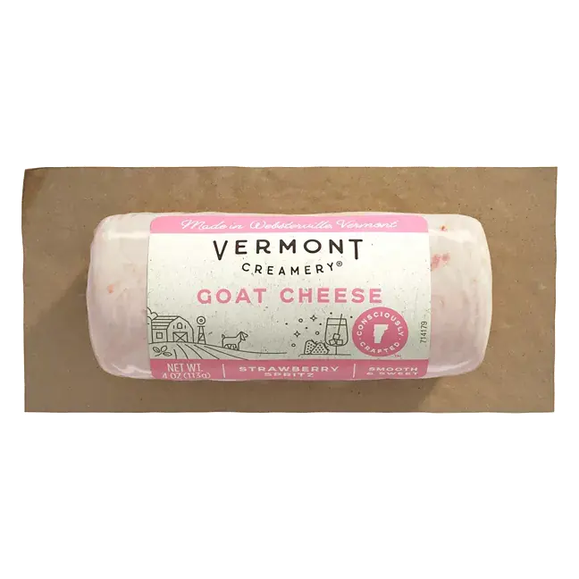 Goat Cheese, Strawberry Spritz, Smooth & Sweet