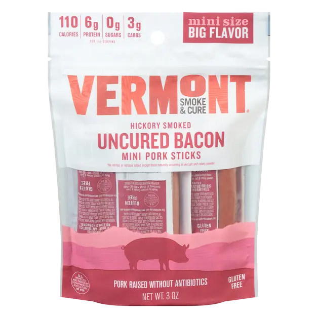 Hickory Smoked Mini Pork Sticks