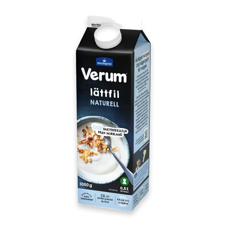 Hälsofil Naturell Lätt 0,5% 1000g Verum®