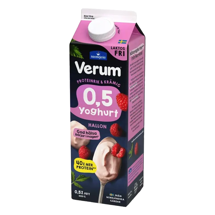 Yoghurt Hallon Laktosfri 0,5% 1000g