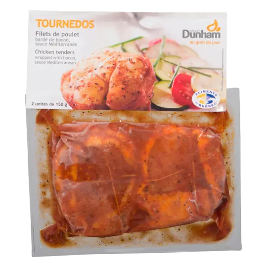 Frozen Chicken Tenders Bacon Wrapped 300 g