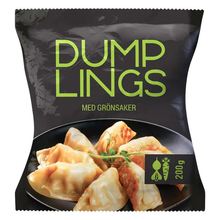 Dumplings Grönsak