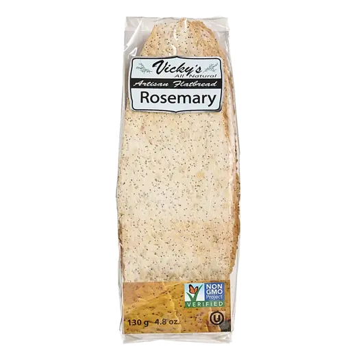 Vickys Flatbread Artisan Rosemary 130 g