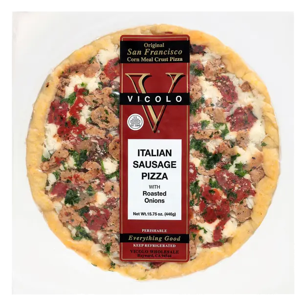 Italian Sausage Pizza with Roasted Onions Refrigerated