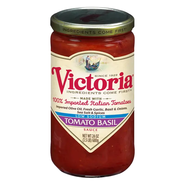 Low Sodium Tomato Basil Pasta Sauce