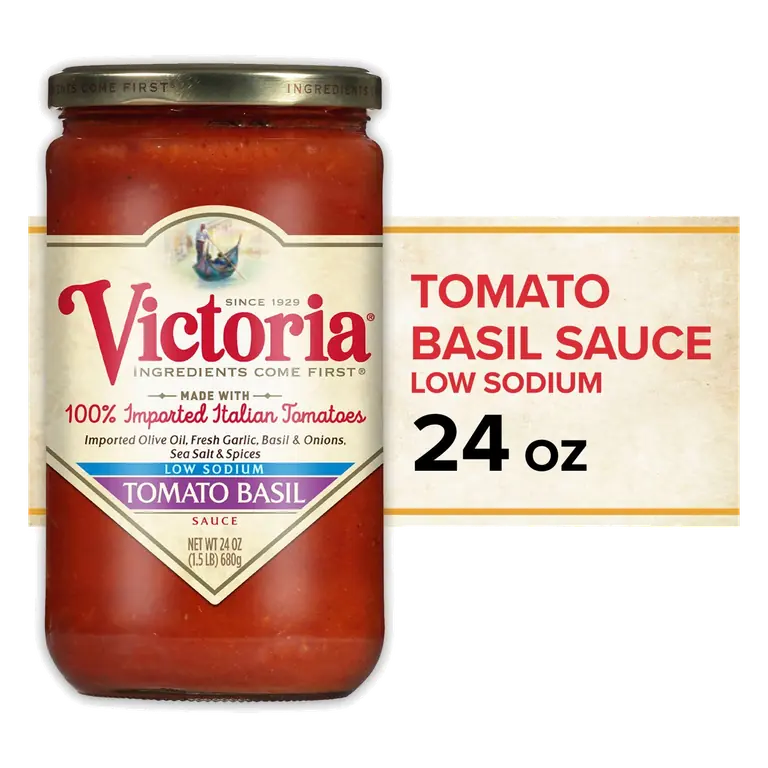 Low Sodium Tomato Basil Sauce