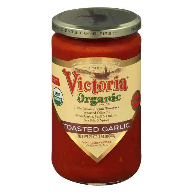 Organic Toasted Garlic Pasta Sauce