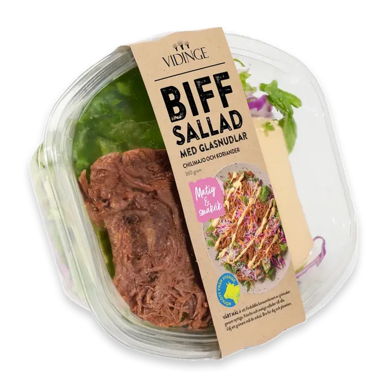 Biffsallad med Glasnudlar 360g